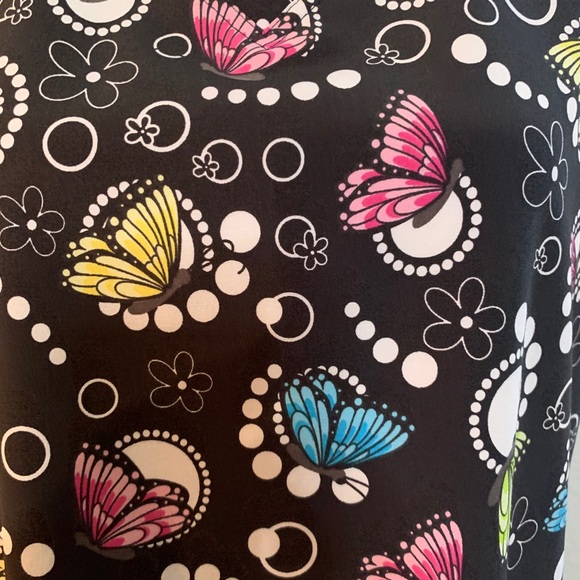 ScrubFinity Butterfly Scrub Top - Picture 5 of 8
